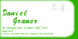 daniel gramer business card